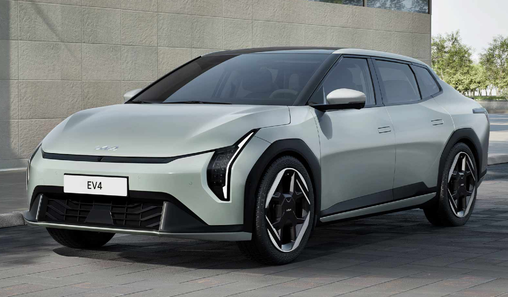 Elbil Kia EV4 fastback